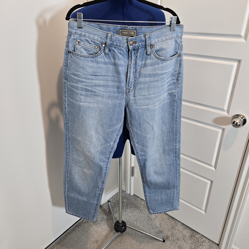 J. Crew Point Sur Light Blue Denim Jeans